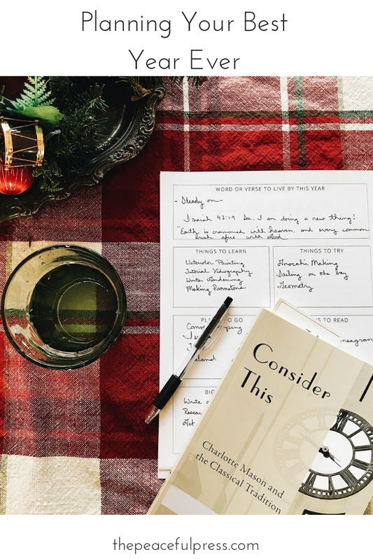 Planning Your Best Year