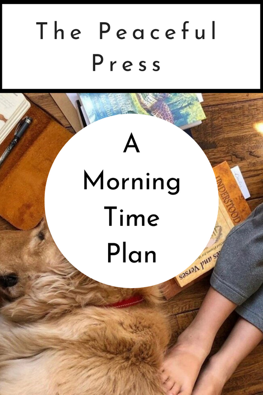A Morning Time Plan
