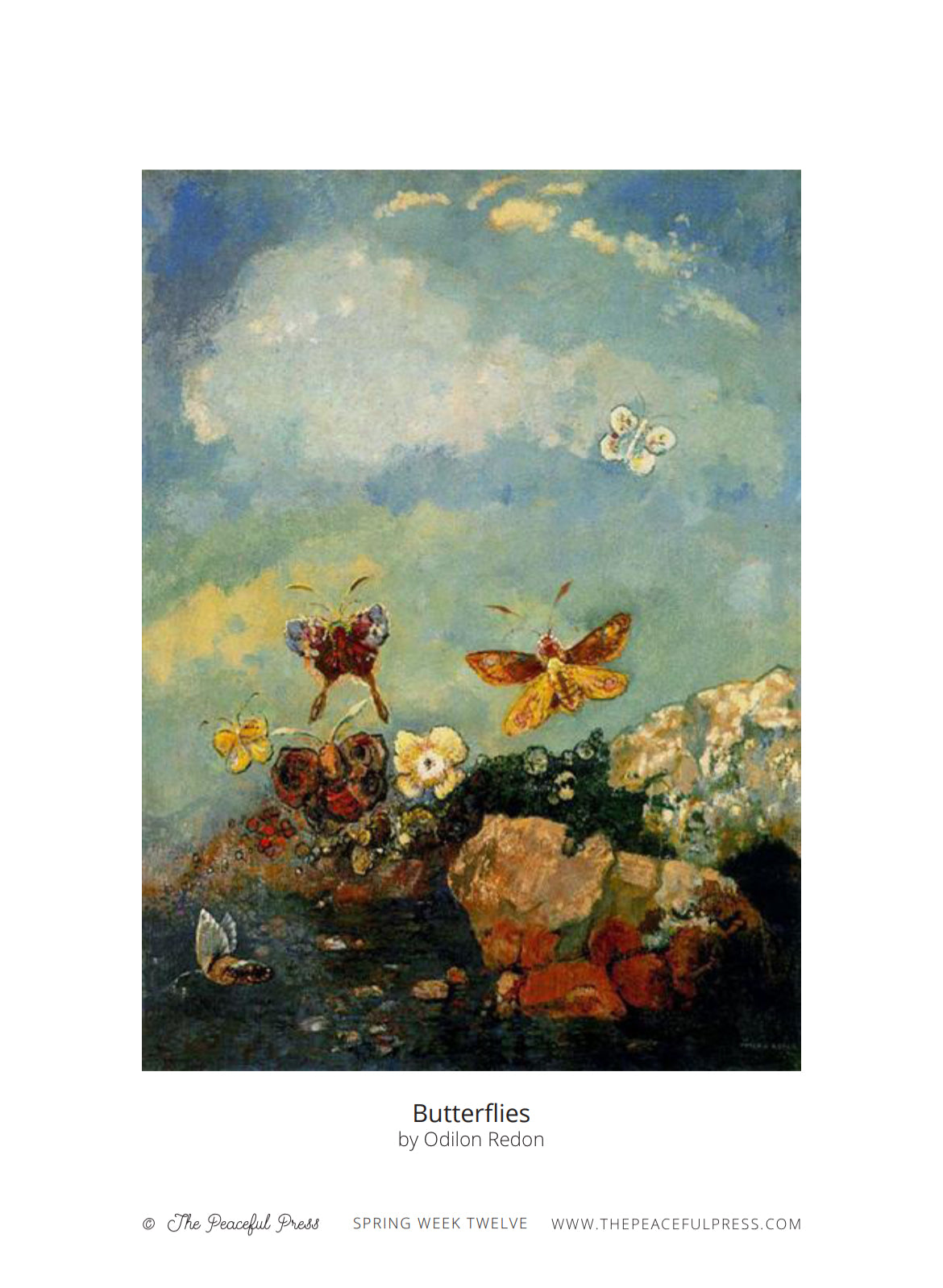 Peaceful Press Nature Book Flood: A Year Round Nature Study
