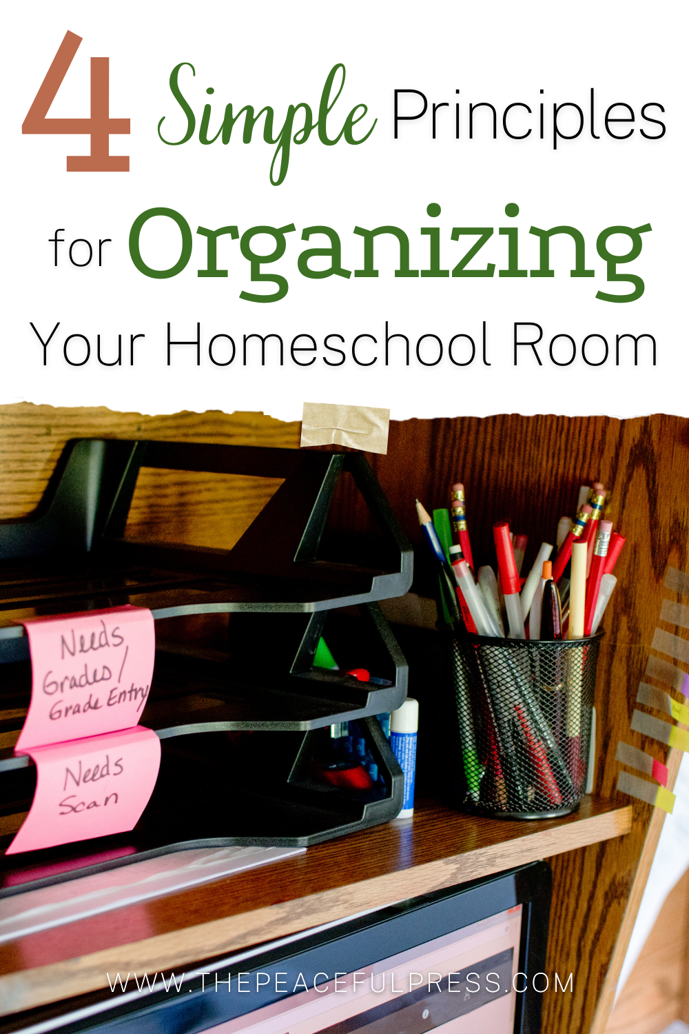 Organizing Your Schoolroom
