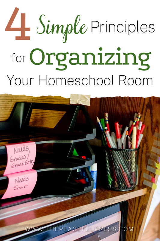 Organizing Your Schoolroom