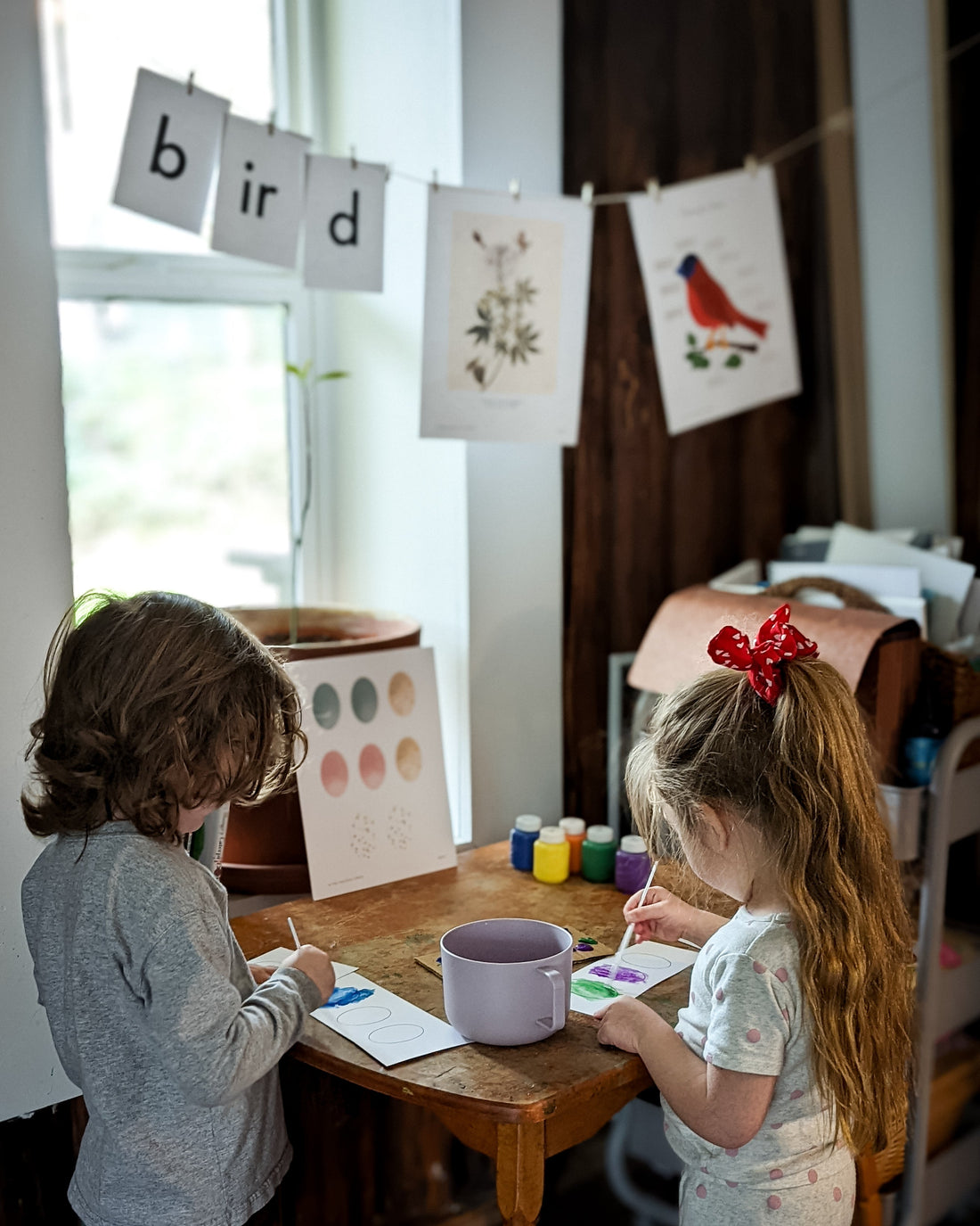 Creating a Vision for Your Preschool Homeschool | The Peaceful Press