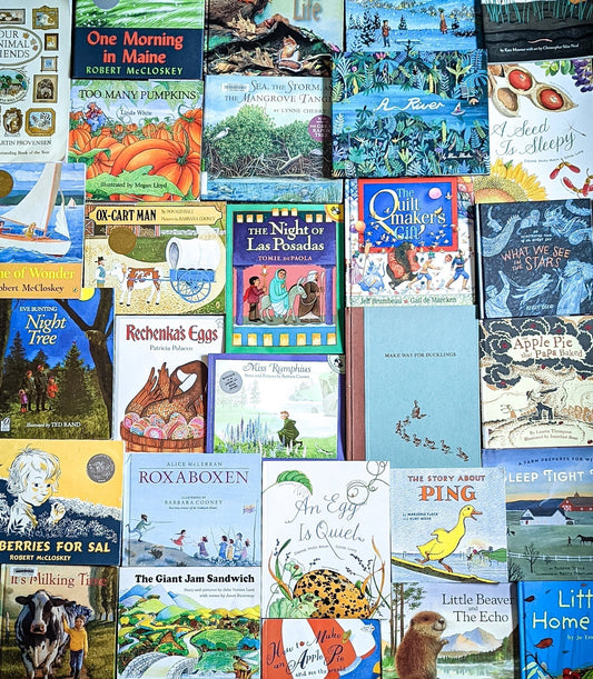 Nourishing Nature Kindergarten Book List | The Peaceful Press