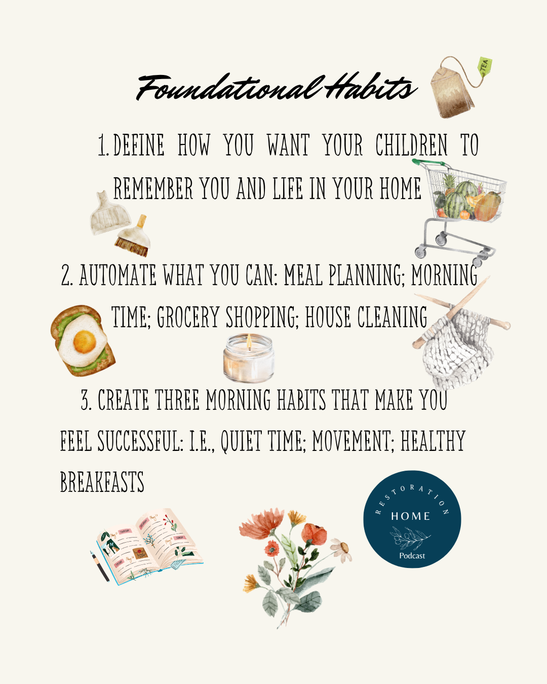 Summer Reading for Moms from the Restoration Home Podcast | The Peaceful Press