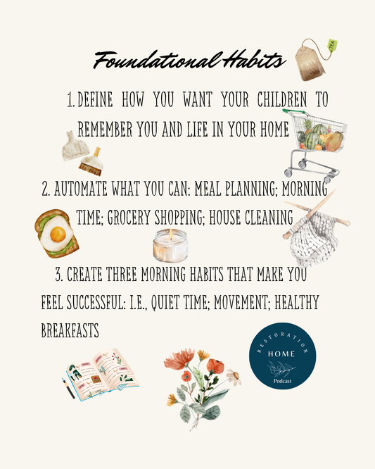 Summer Reading for Moms from the Restoration Home Podcast