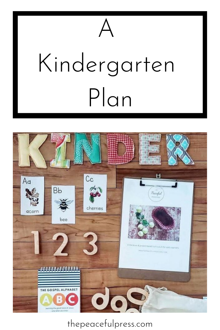 A Kindergarten Plan