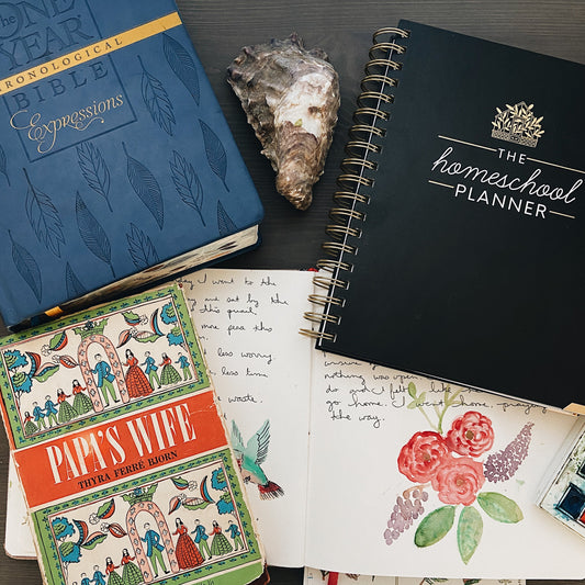 How to Plan a Peaceful and Purposeful Homeschool Year | The Peaceful Press