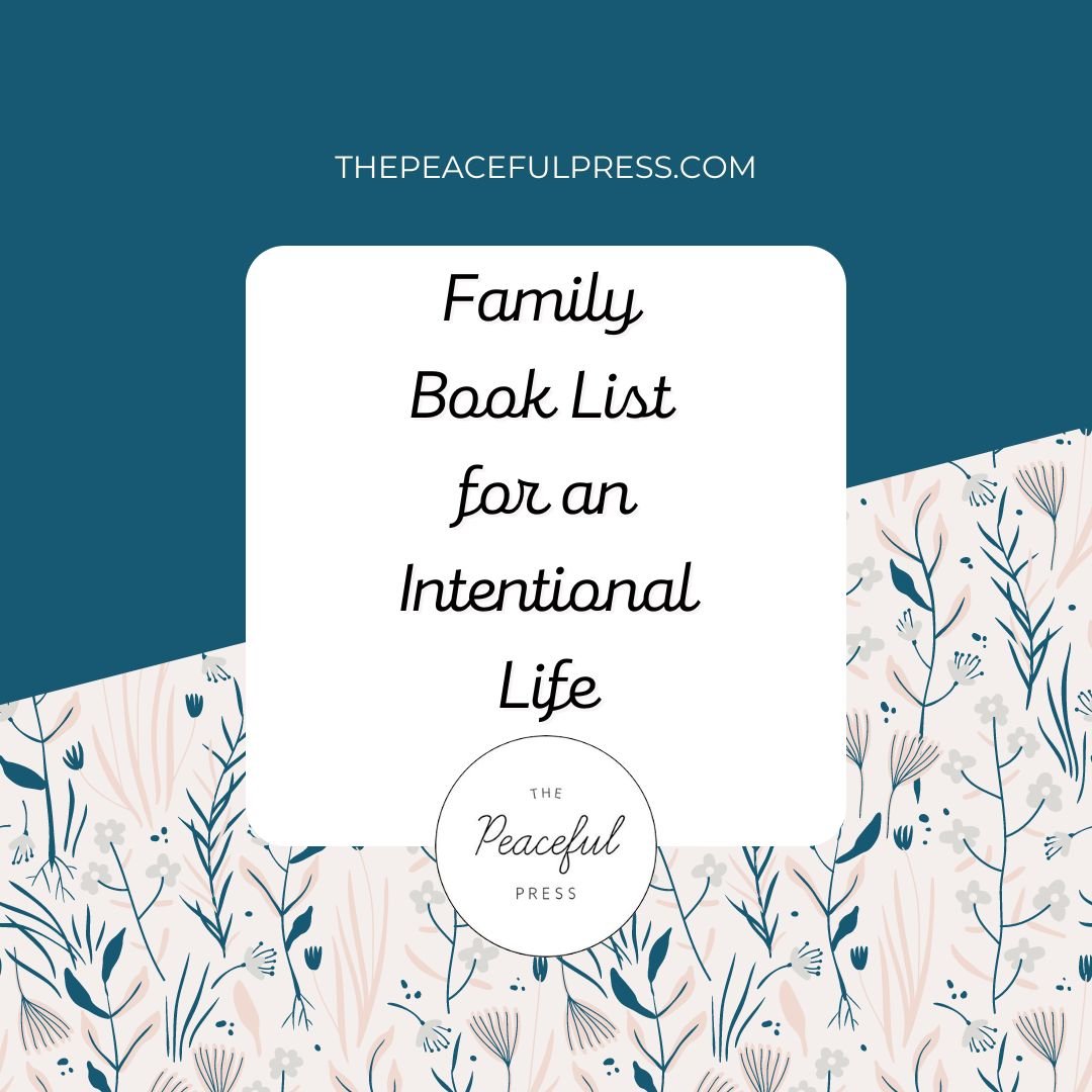 Family Books for an Intentional Life