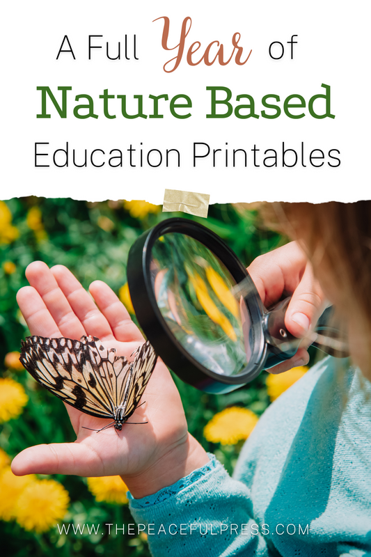 A Year Of Nature Learning | The Peaceful Press