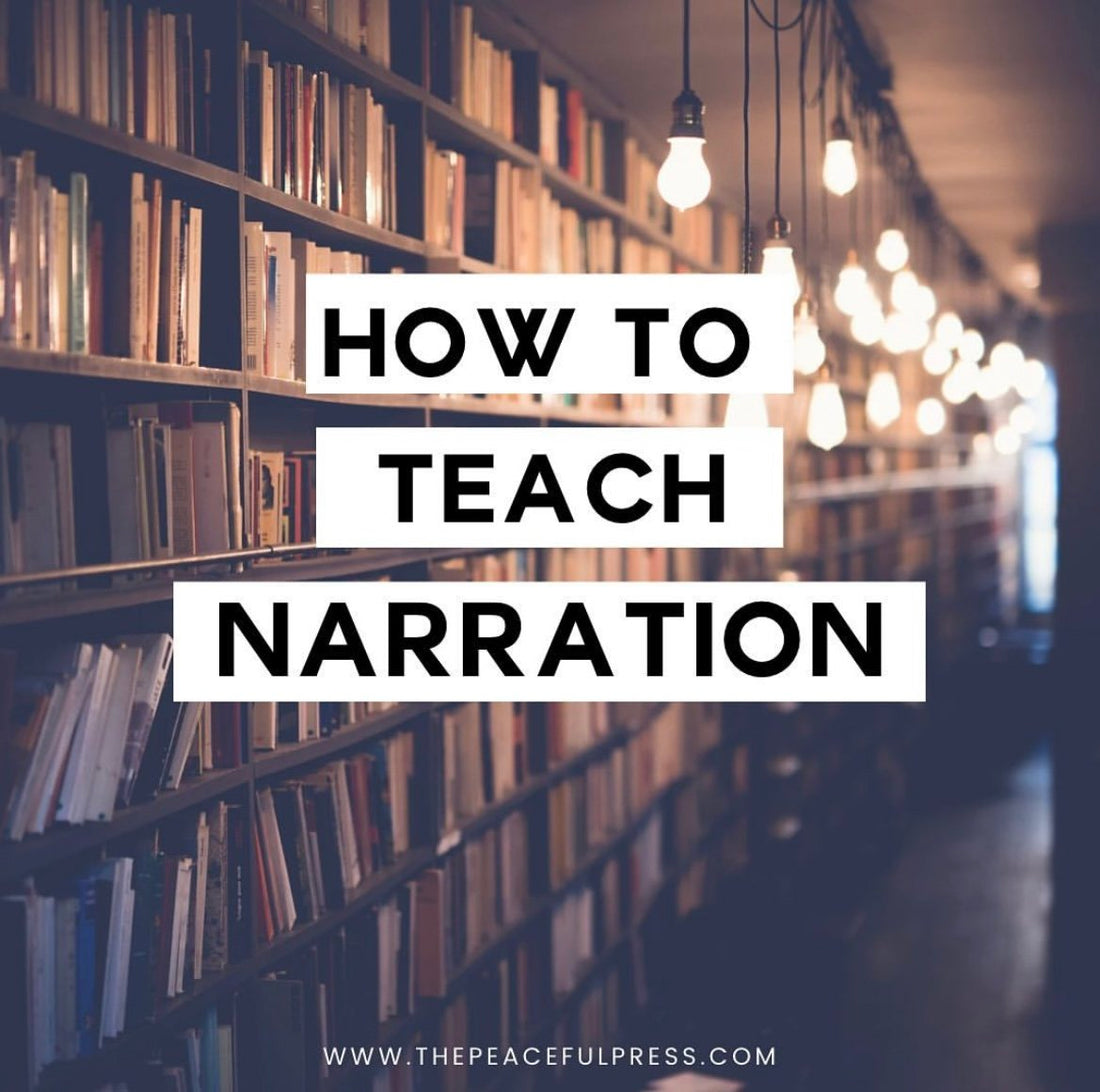 How To Teach Narration
