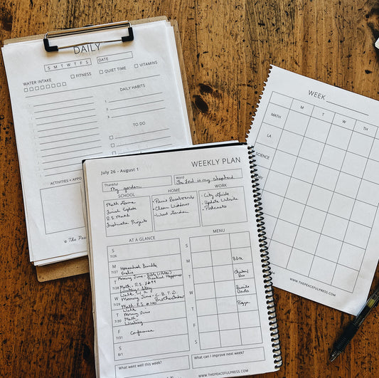 How to Plan Your Homeschool Week