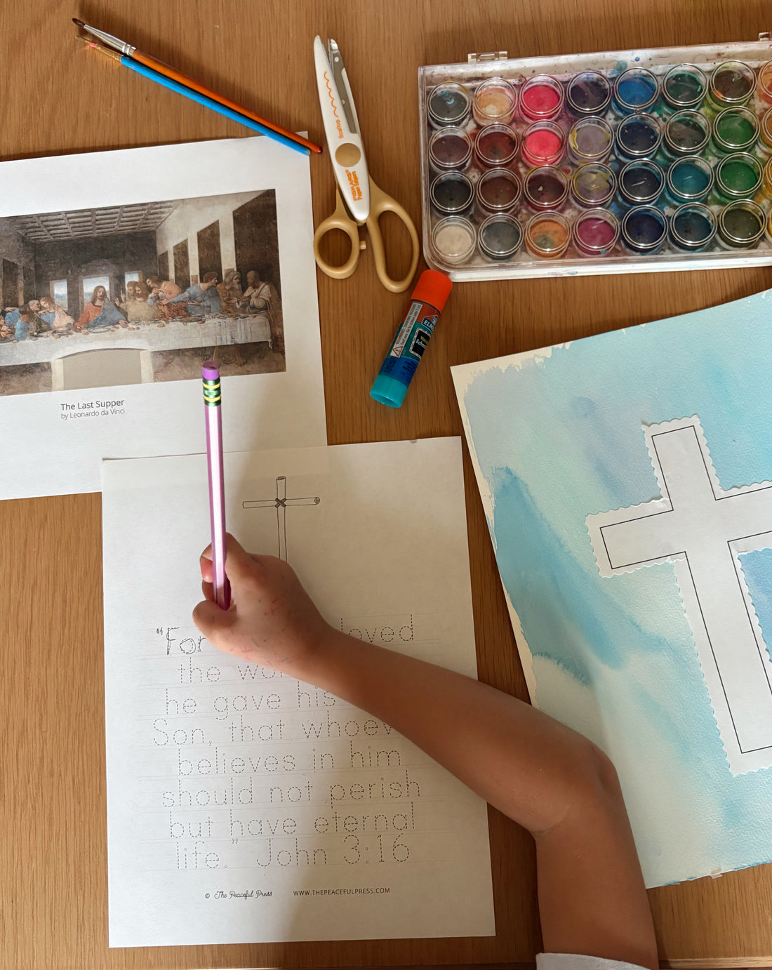 A Gentle Easter Guide for Families | The Peaceful Press