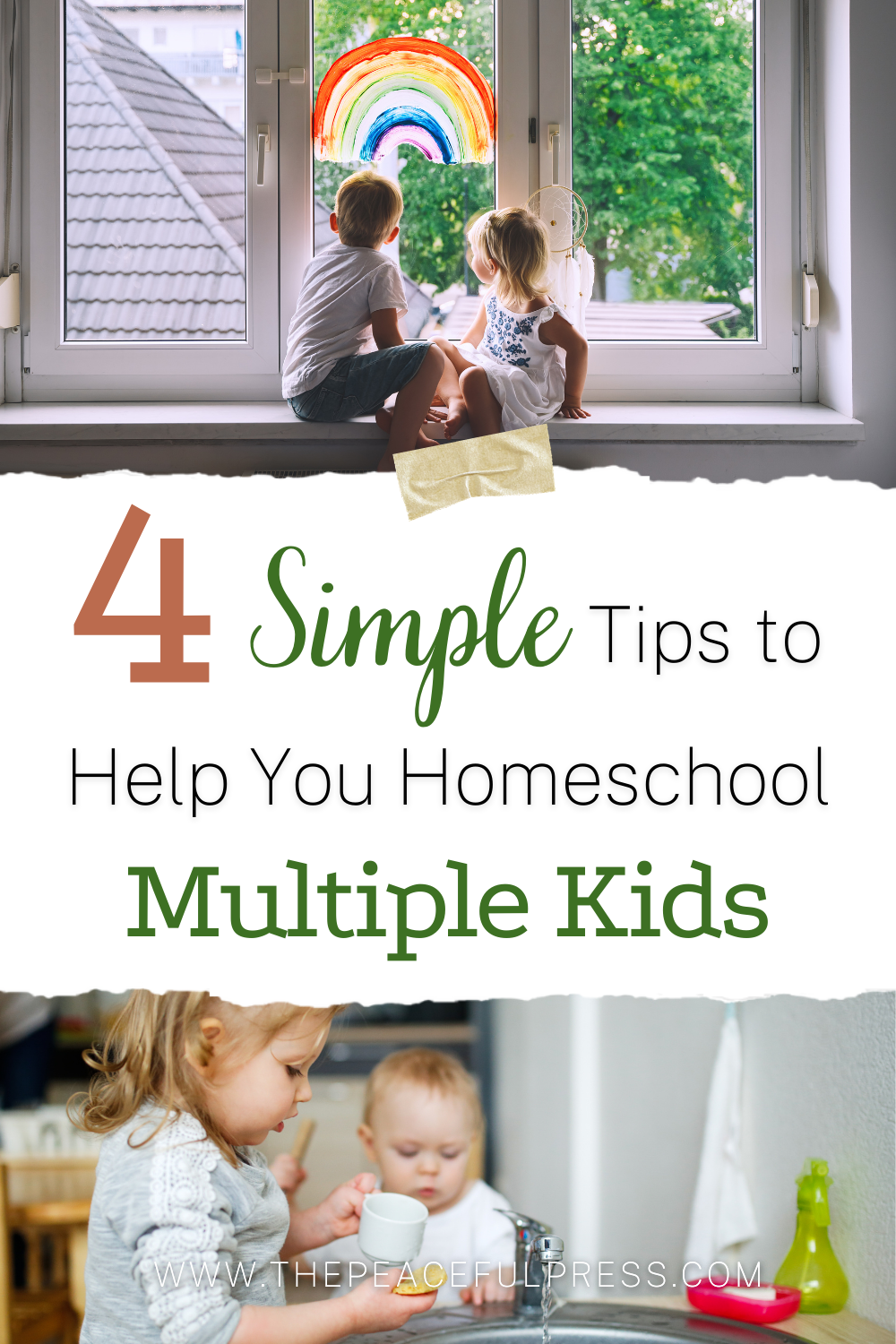 Homeschooling With Multiple Ages | The Peaceful Press