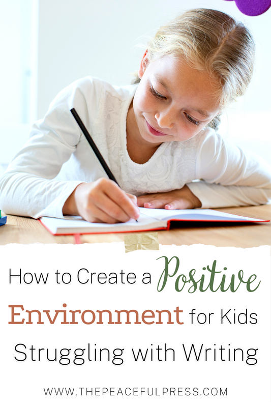 Creating a Positive Environment for Writing with Simple Activities