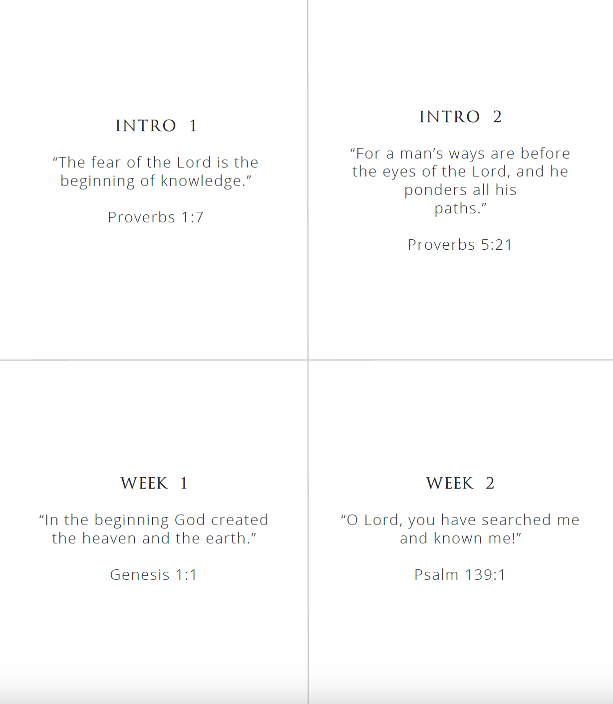 The Precious People World Geography: Scripture Cards