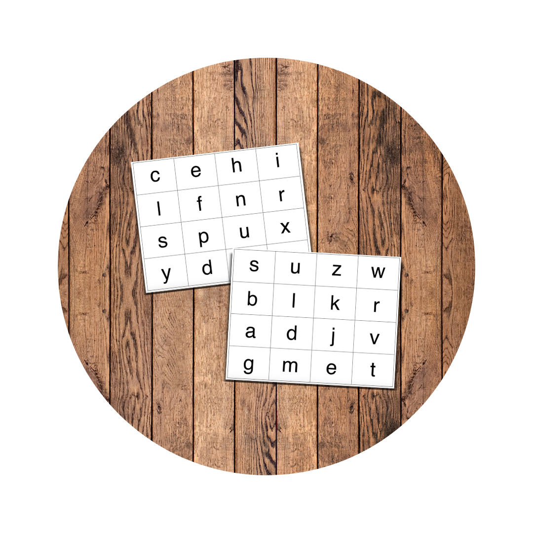 Phonogram Bingo: A Peaceful Preschool Resource