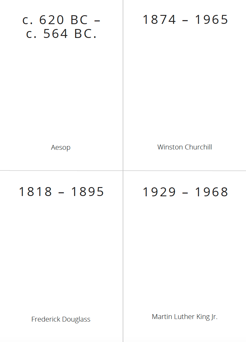 The Precious People World Geography & World History: Timeline Cards