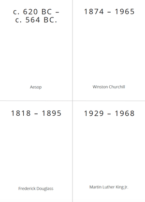 The Precious People World Geography & World History: Timeline Cards