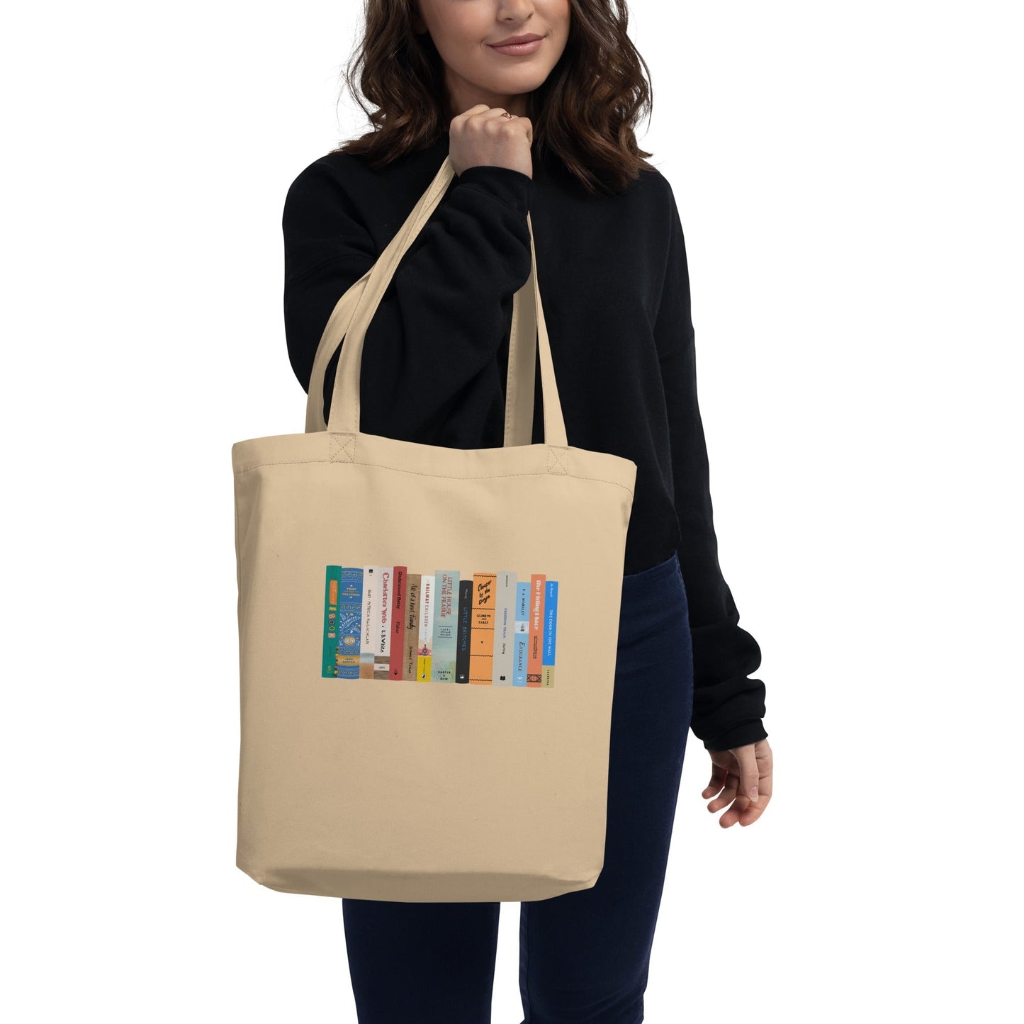 The Peaceful Press: Logo Eco Tote Bag