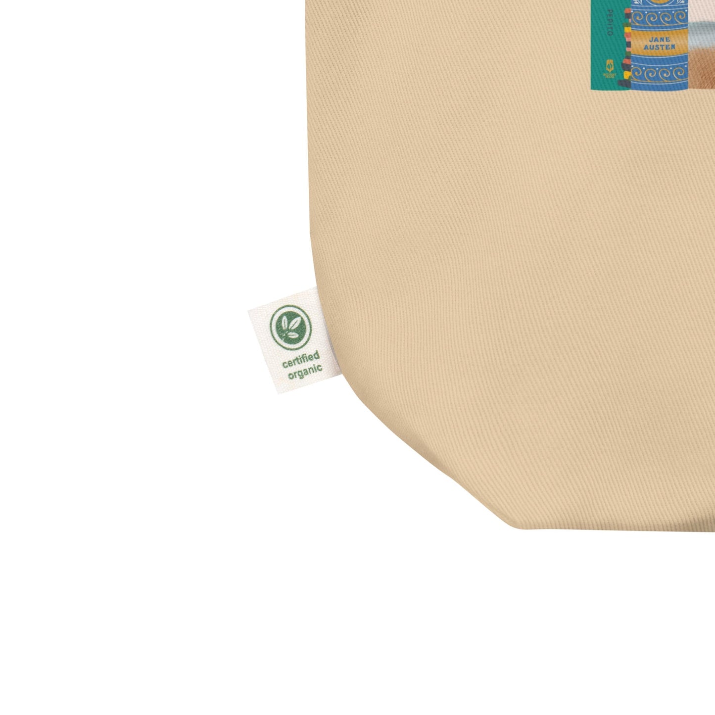 The Peaceful Press: Logo Eco Tote Bag